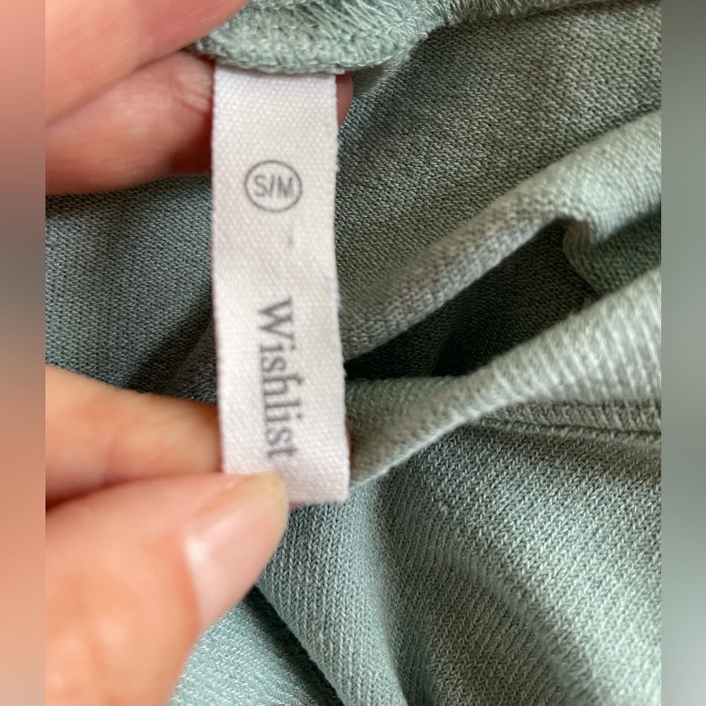 Wishlist Women Blue Top Size S/M Long Sleeve - Picture 7 of 8